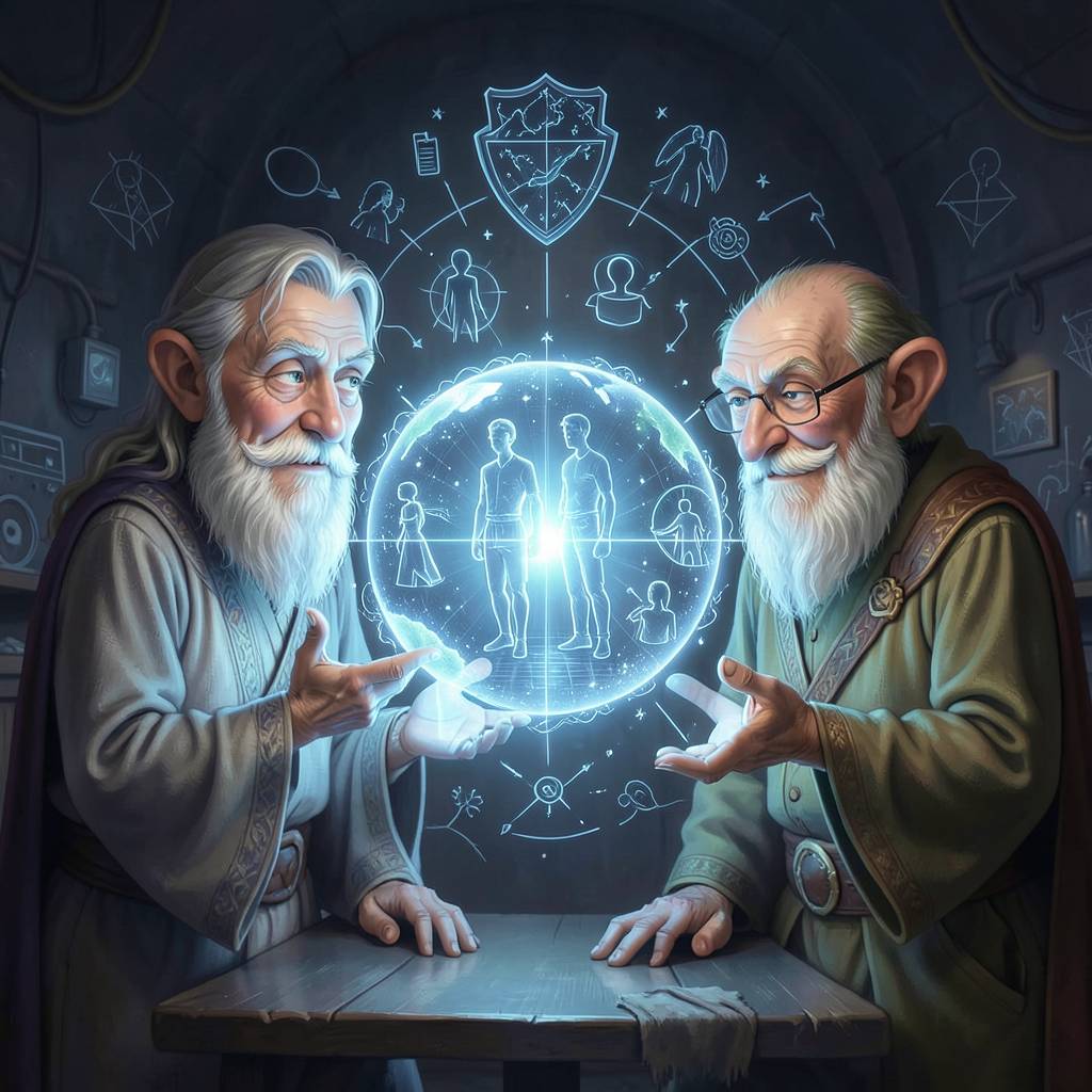 Концептуальное изображение этики искусственного интеллекта