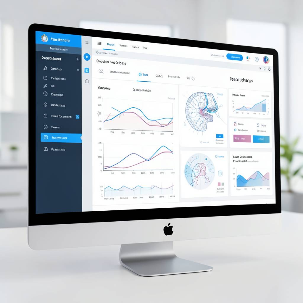 Интерфейс платформы MediLink на базе Koseven 7